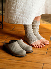 Knitted half-length socks